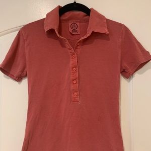 Life Is Good red polo shirt